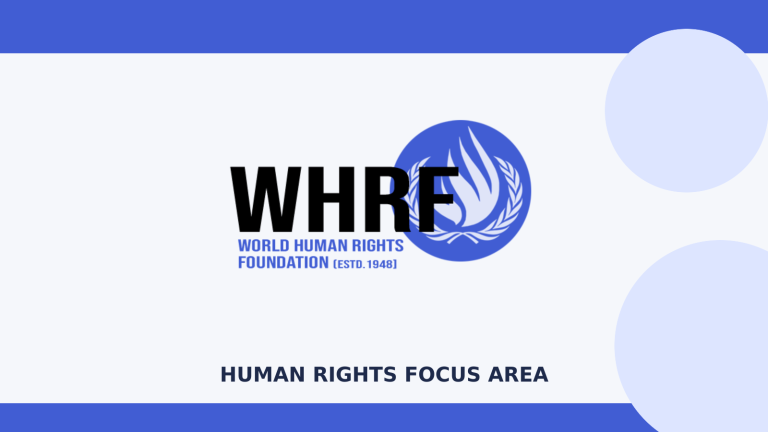 WHRF human rights focus area