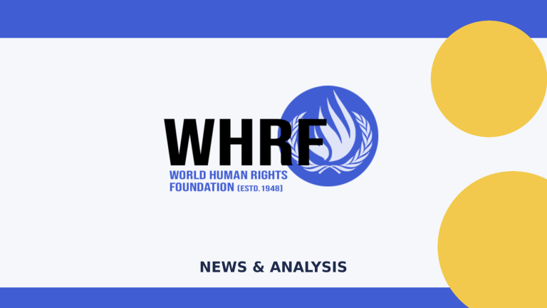 WHRF news and analysis